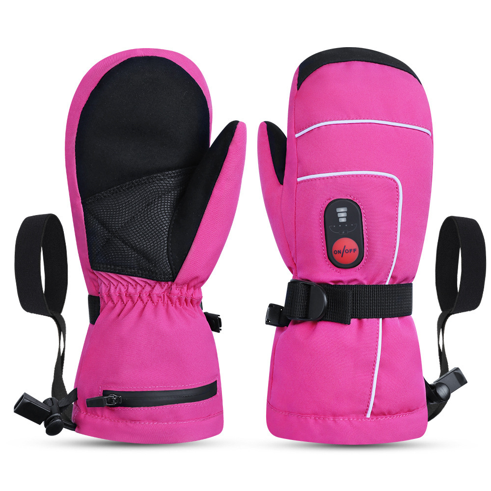 ถุงมือสกีสำหรับเด็ก ใช้กลางแจ้ - Ski Glove Waterproof บทวิจารณ์และราคา