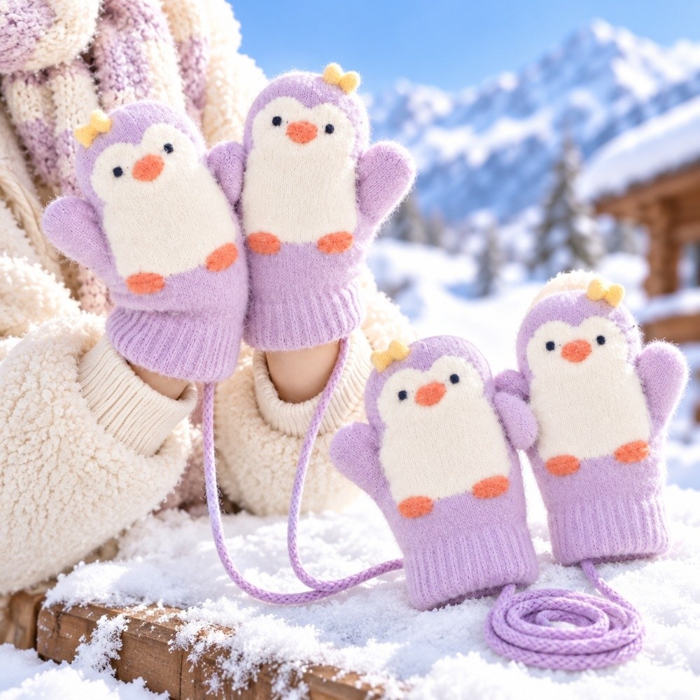 ถุงมือกันหลุดสำหรับเด็ก ถุงมือ - Wool Glove Lined บทวิจารณ์และราคา