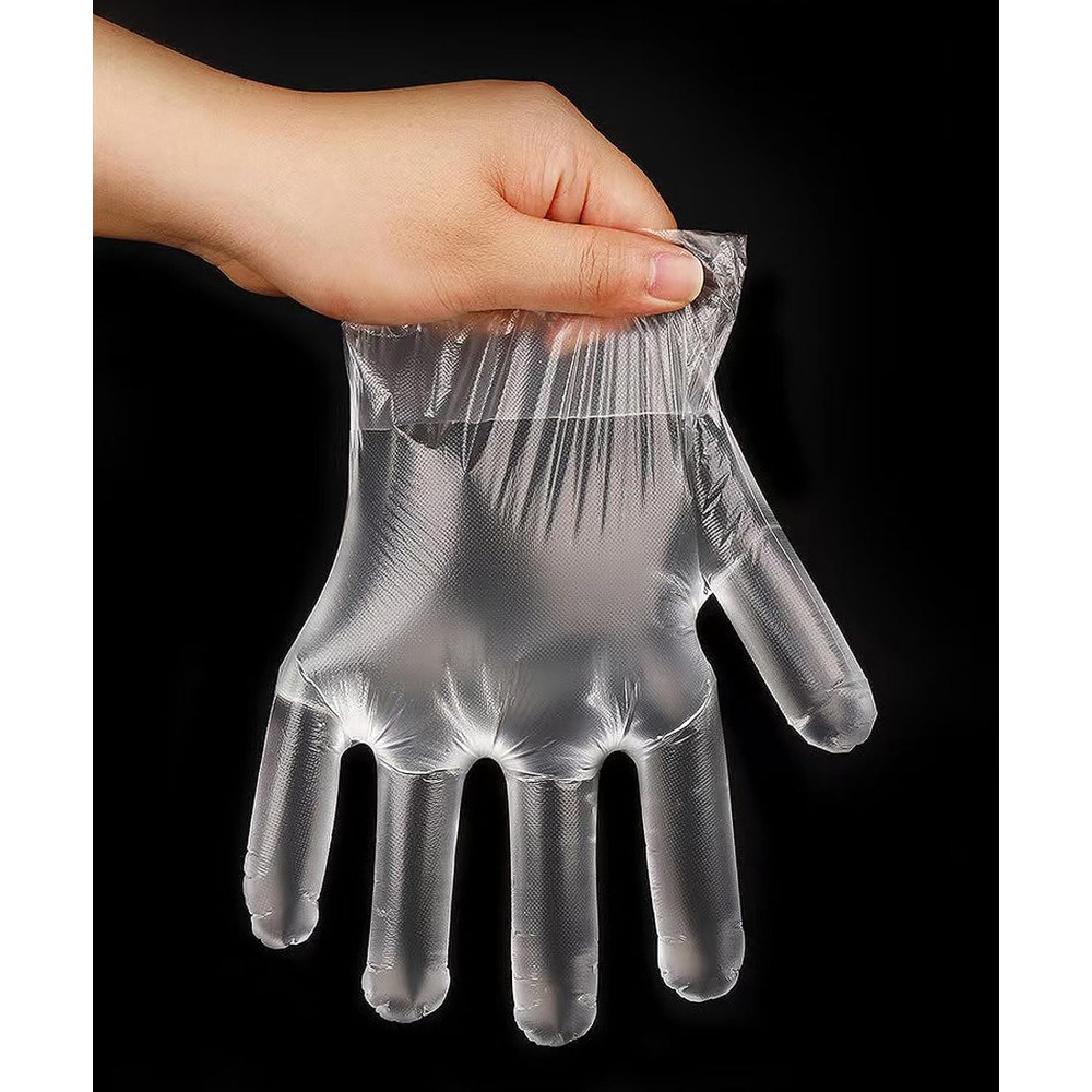 ถุงมือพลาสติกใสแบบใช้แล้วทิ้ง  - Latex Disposable Glove บทวิจารณ์และราคา