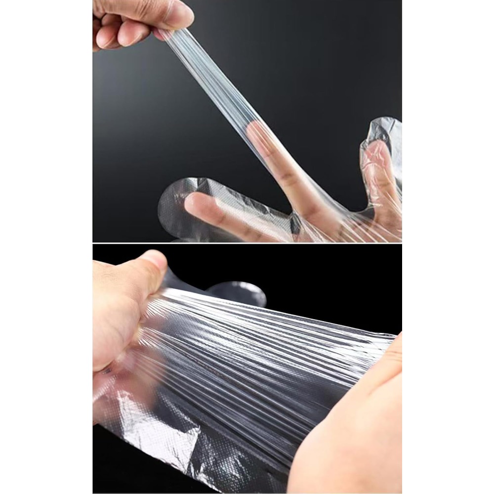 ถุงมือพลาสติกใสแบบใช้แล้วทิ้ง  - Latex Disposable Glove บทวิจารณ์และราคา