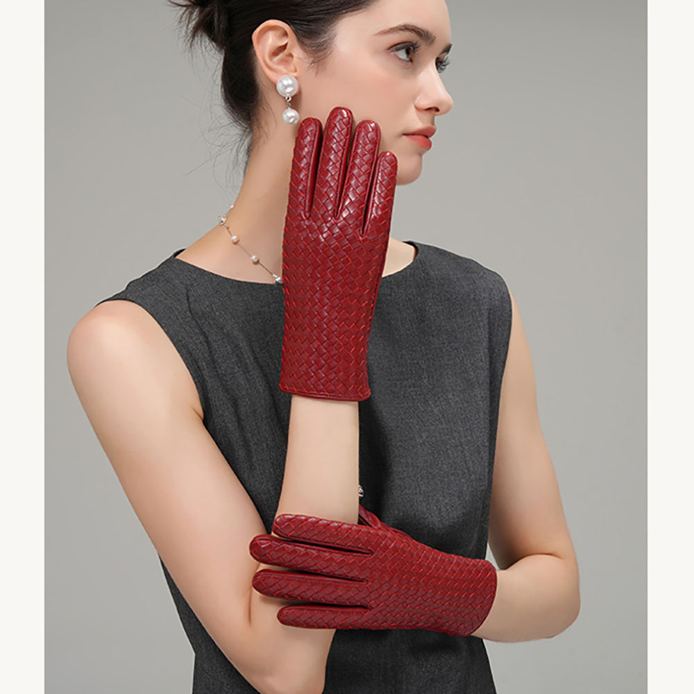 ถุงมือหนังแกะแท้สำหรับผู้หญิง  - Wool Glove Lined บทวิจารณ์และราคา