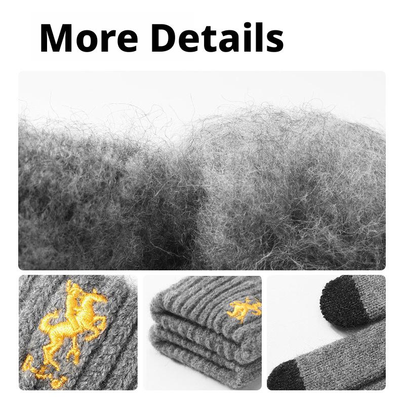 ถุงมือถักขนแกะกันหนาวสำหรับผู้ - Wool Glove Lined บทวิจารณ์และราคา
