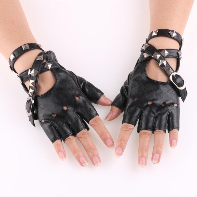ถุงมือหนัง PU แบบเปิดนิ้วสำหรั - Leather Driving Glove บทวิจารณ์และราคา