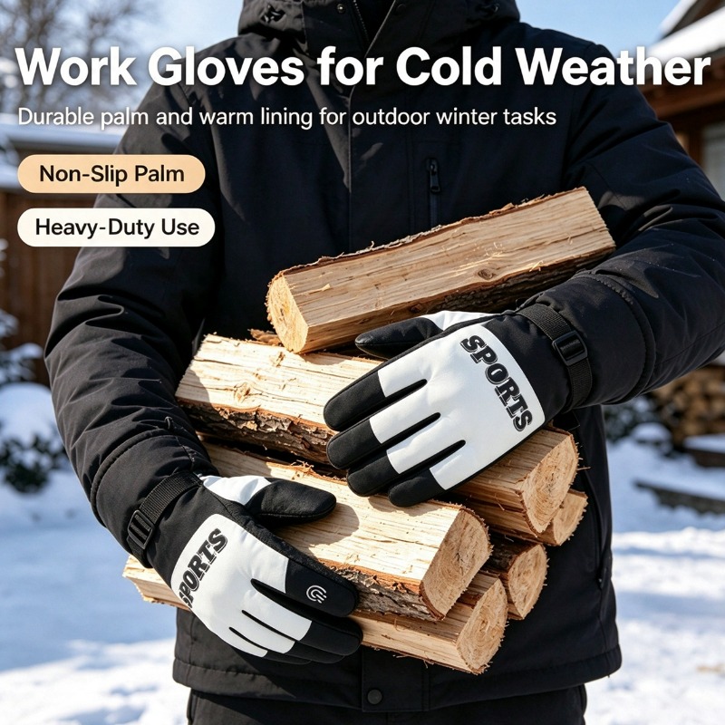 ถุงมือมอเตอร์ไซค์สำหรับฤดูหนาว - Ski Glove Waterproof บทวิจารณ์และราคา